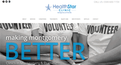 Desktop Screenshot of healthstarclinic.com